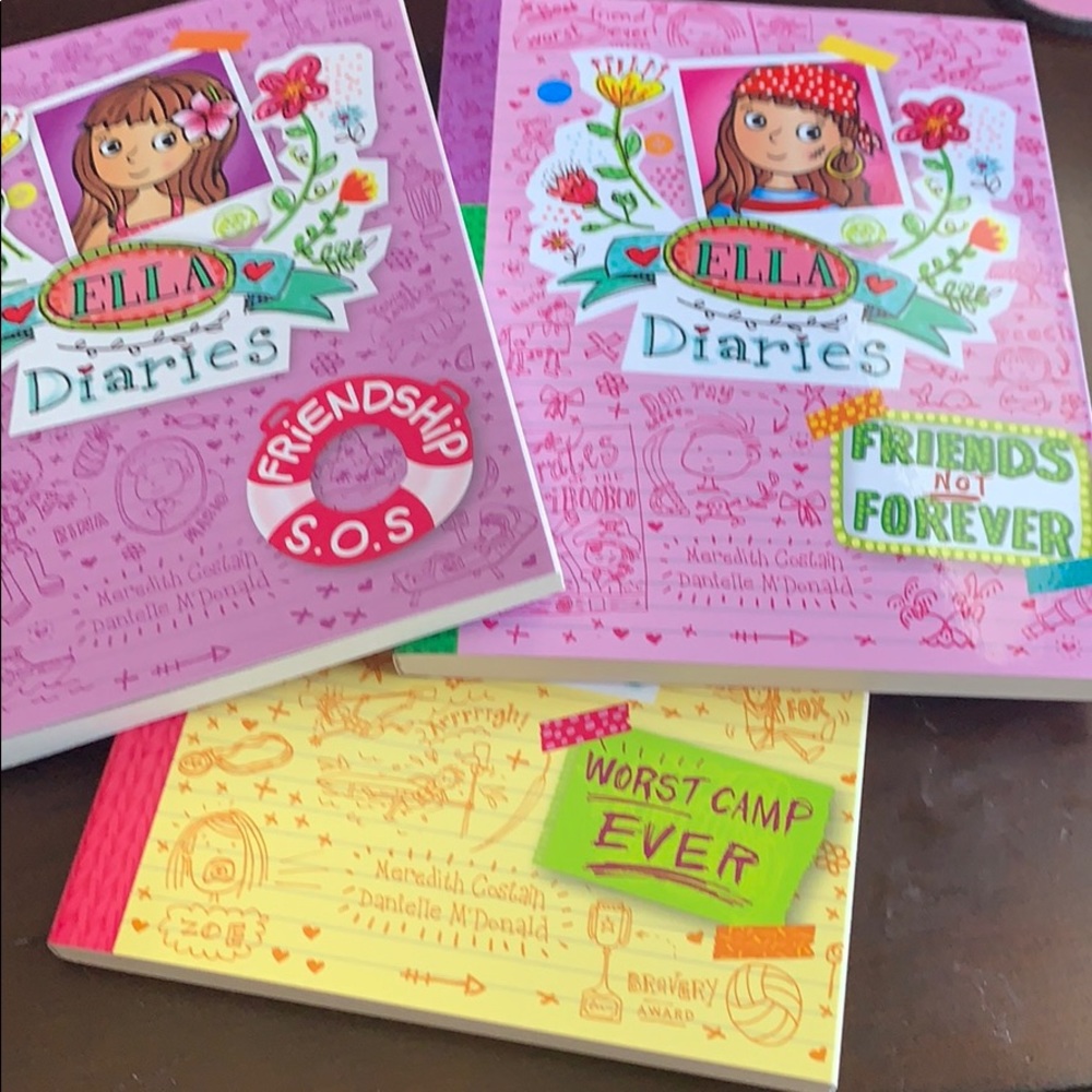 Ella Diaries Bundle of 3 books